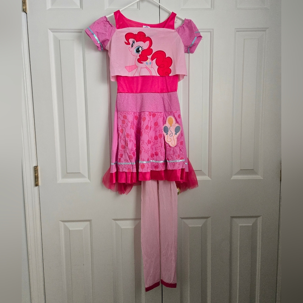 My Little Pony Pinkie Pie Costume - Kids Size Medium 8 - 10 - Picture 4 of 8